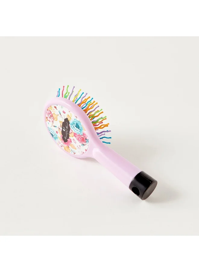 LIFESTYLE Floral Print Hairbrush