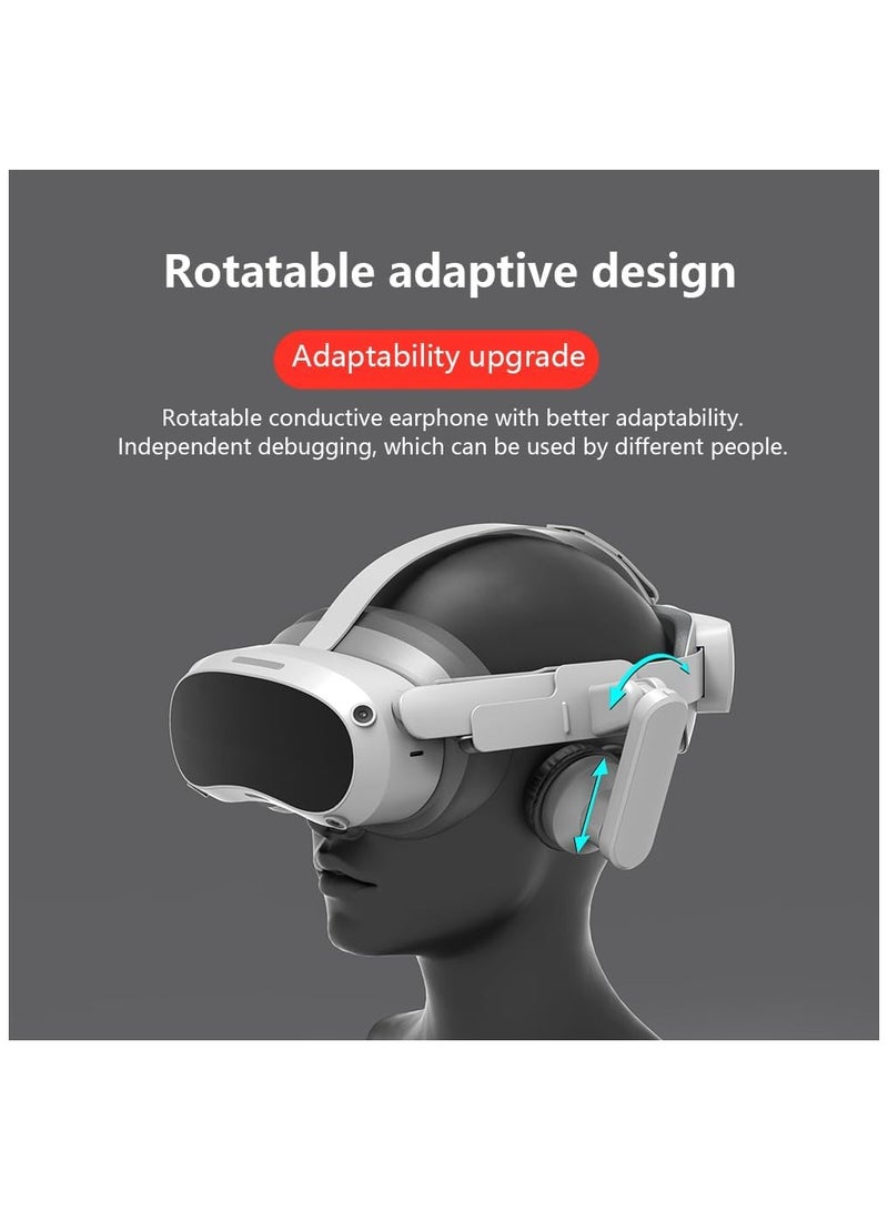 VR Transmission Headset Earmuffs for Peak 4 Sound Enhanced Headphones for Pico 4 Extension Headphones Game Accessories - Image 4