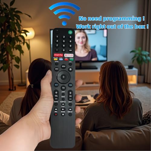uehba Replacement Remote Control Controller for Sony XBR75X900H 75-Inch, XBR85X900H 85-Inch 4K Ultra HD Smart LED TV - Image 3