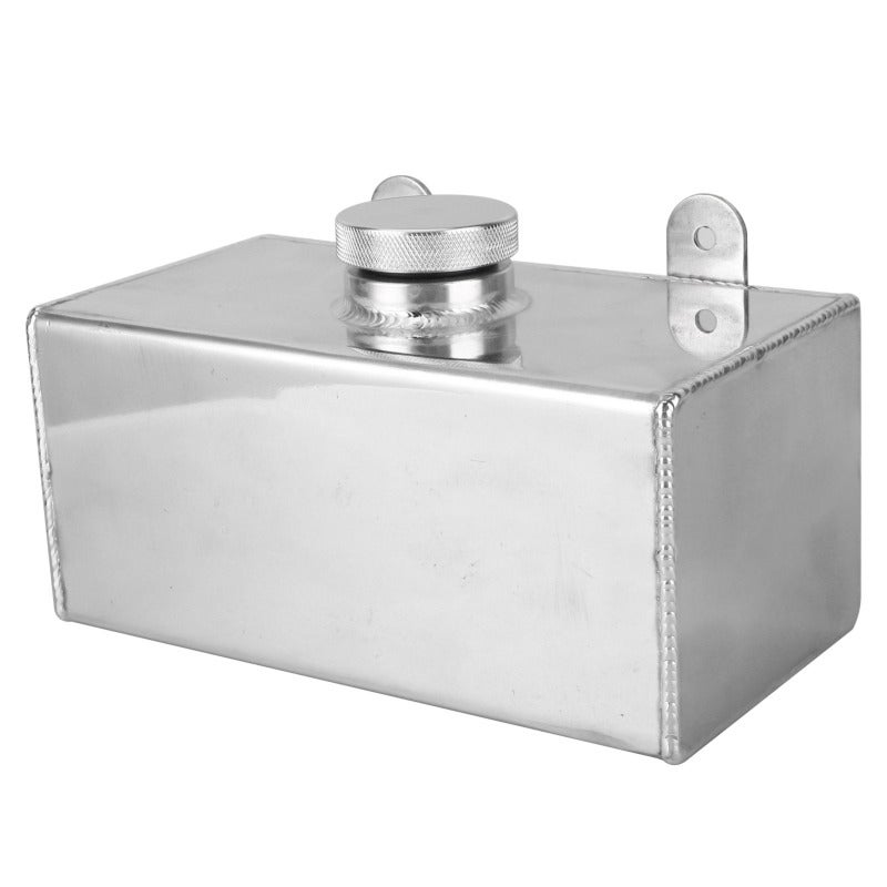 Aluminium Windscreen Washer Bottle 2L High-quality TIG Welded Polished Surface - Simple Direct Replacement Universal Car Parts for Windshield Washer Or Intercooler Spray Use - Image 3
