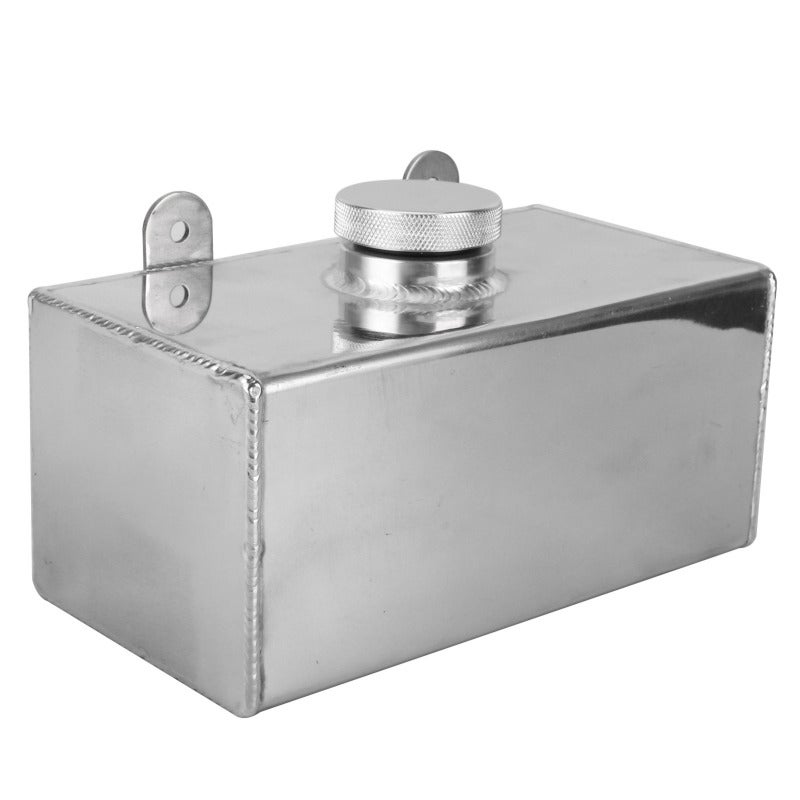 Aluminium Windscreen Washer Bottle 2L High-quality TIG Welded Polished Surface - Simple Direct Replacement Universal Car Parts for Windshield Washer Or Intercooler Spray Use - Image 5