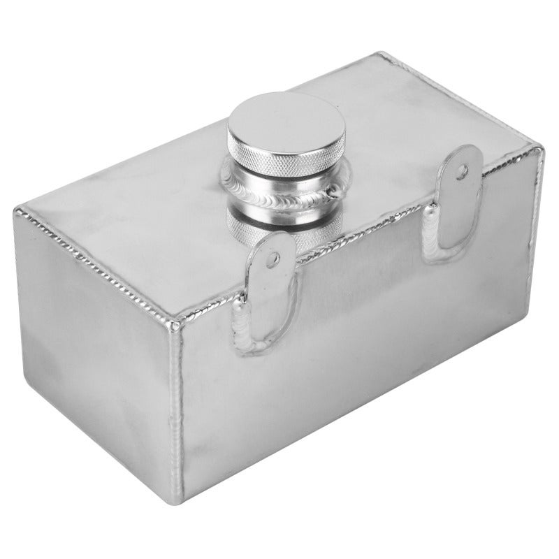 Aluminium Windscreen Washer Bottle 2L High-quality TIG Welded Polished Surface - Simple Direct Replacement Universal Car Parts for Windshield Washer Or Intercooler Spray Use - Image 4