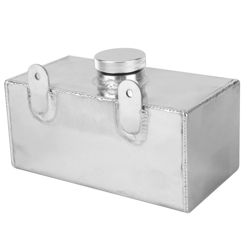 Aluminium Windscreen Washer Bottle 2L High-quality TIG Welded Polished Surface - Simple Direct Replacement Universal Car Parts for Windshield Washer Or Intercooler Spray Use - Image 2