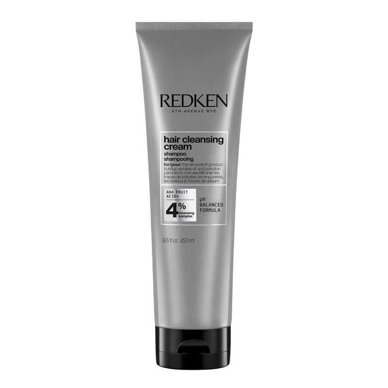 Redken Detox Hair Cleansing Cream Clarifying Shampoo For All Hair Types - Removes Buildup and Strengthens Hair Cuticle, 8.5 Fl Oz - Image 1