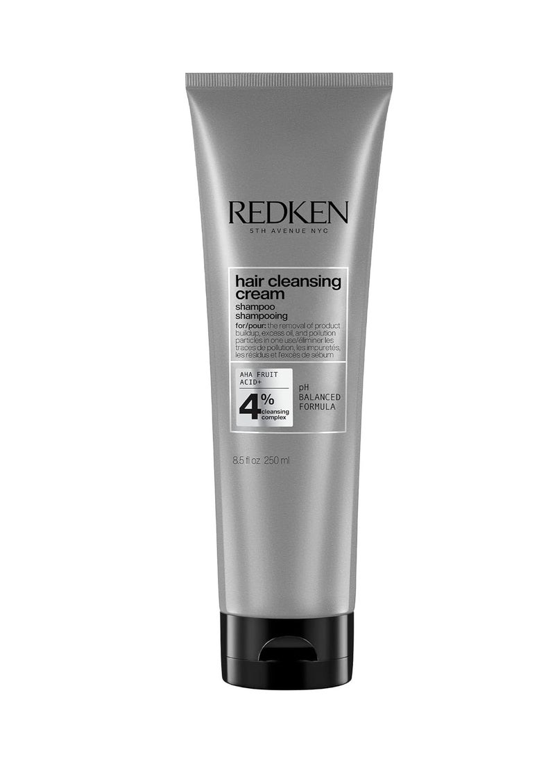 REDKEN - Redken Detox Hair Cleansing Cream Clarifying Shampoo | For All Hair Types | Removes Buildup & Strengthens Hair Cuticle - Image 1