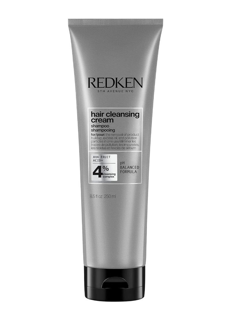 REDKEN - Redken Detox Hair Cleansing Cream Clarifying Shampoo | For All Hair Types | Removes Buildup & Strengthens Hair Cuticle - Image 1