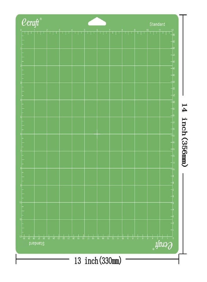 Ecraft Cutting Mat 12X12 For Cricut - Include (Strong/Standard/Light) Adhesive Sticky (3 pack) Flexible Square Gridded Quilting Cut Mats Replacement for Crafts、Sewing and All Arts.（Variety) - Image 2