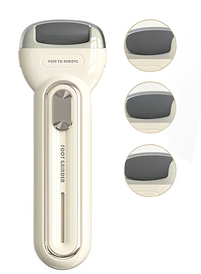 UNUNS Electric Feet Callus Removers,Portable Electronic Foot File Pedicure Tools With 2 Speeds And 3 Rollers,Electric Callus Remover Kit,Professional Pedi Feet Care Perfect For Hard Cracked Dry Skin - Image 1