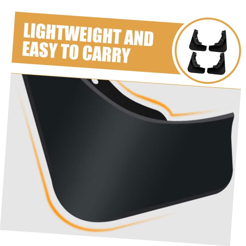 4pcs Universal SUV Mud Flaps Splash Guards Set for Front and Rear Tires - Image 4