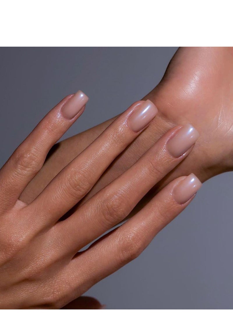 الكنز أظافر تريب قصيرة عارية، الصحافة على الأظافر،اظافر اكريليك، أظافر أكريليك، أظافر صناعية،  أظافر لامعة، لون تدريجي لا غراء مطلوب الأظافر للنساء ، سهل ارتداء وإزالة دون ضرر, 24 قطعة - Image 2