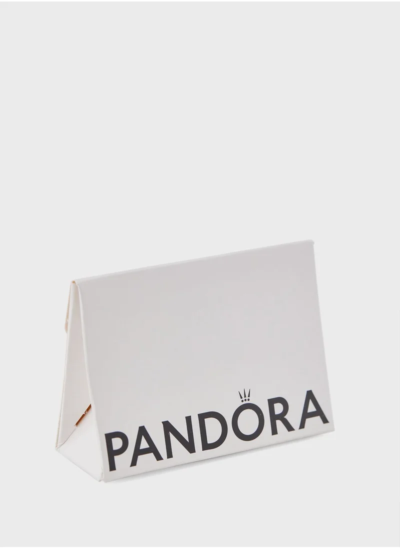 PANDORA Sparkling Overlapping Band Ring