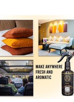 Scenta Flora Special Offer: Buy 4 Aroma Spritz for the Price of 3! | Long-Lasting Air Freshener for Cars, Carpets, Curtains, Rooms, Fabrics & Abayas  - Image 2