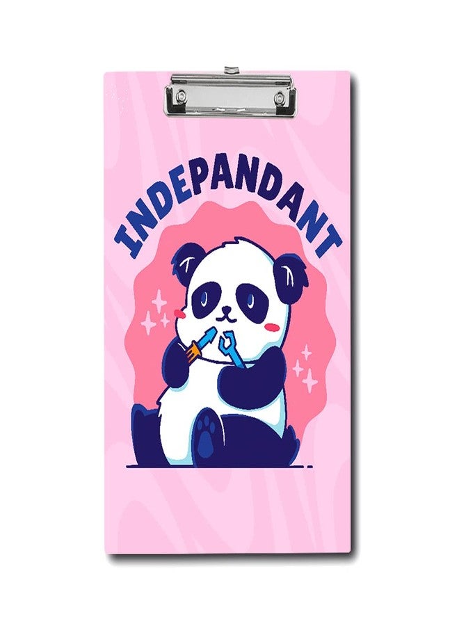 Vprint Quality Wooden Exam Board (Glossy Finish - Size 9x13 in) Exam Pad Clipboard Writing Pad Writing Surface Card Board Paper Holder for Kids Girls Boys Student School Exam (Indepandant) - Image 1