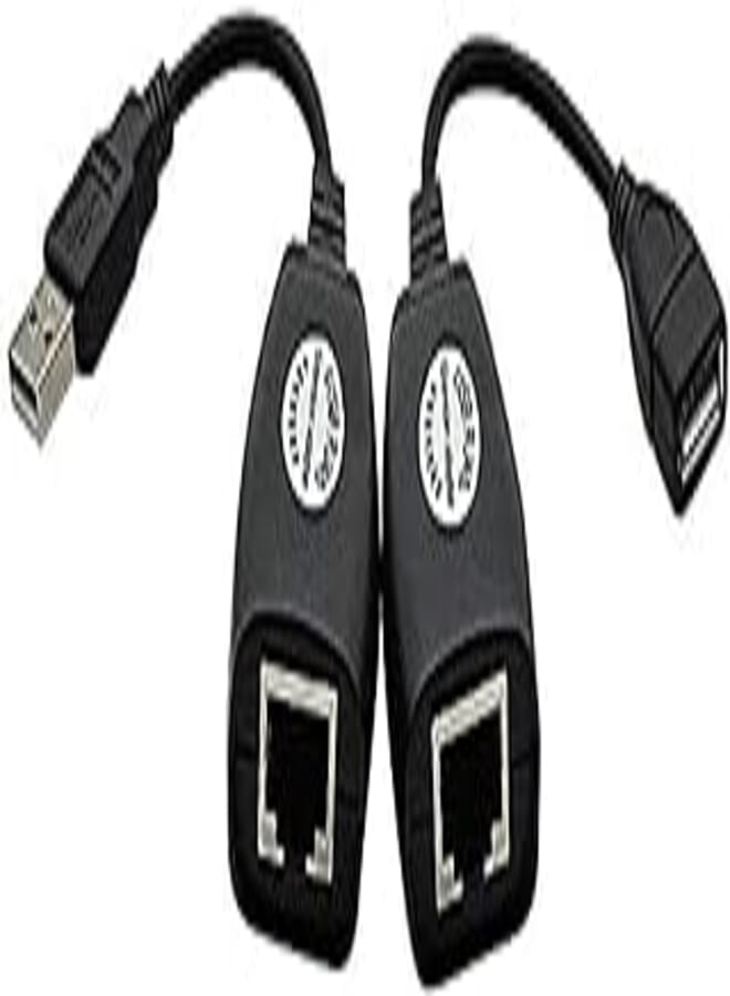 OR USB to RJ45 Extension Adapter USB Cable Connection Set Up to 50m Length