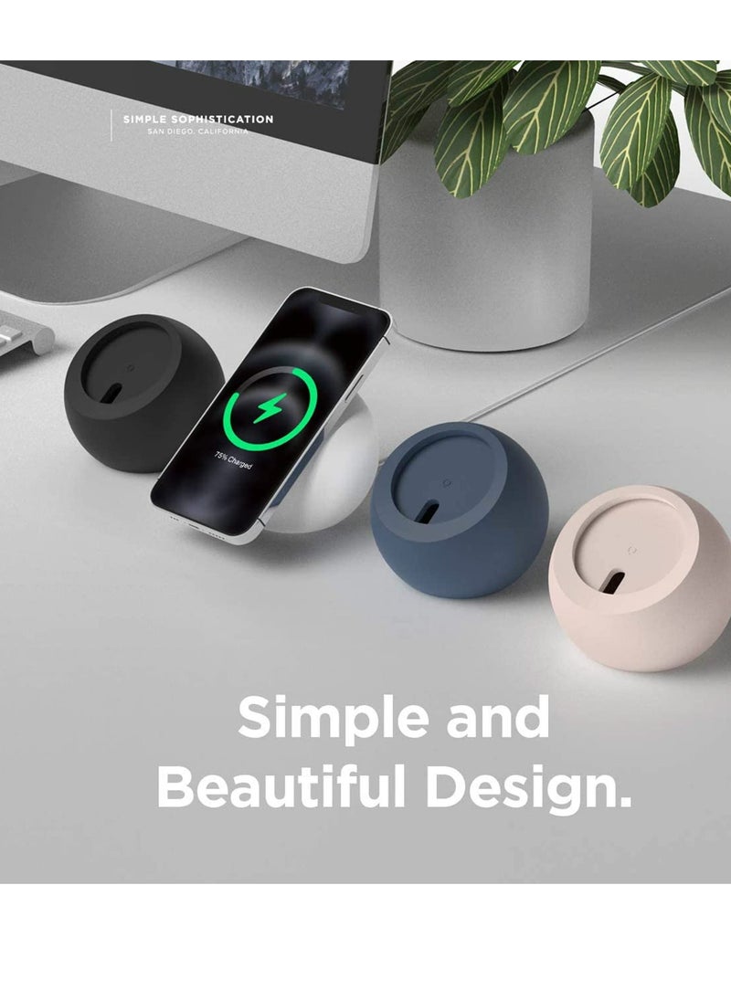 Generic - MagSafe Magnetic Wireless Charging Storage Winder Base for Convenient Charging and Organization - Image 1