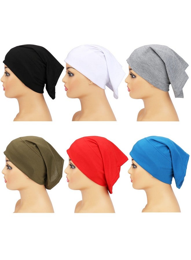 Messen 6 Packs Spandex Dreadlocks Tube Unisex Stretch Dreadlocks Band Open End Elastic Hair Cover - Image 2