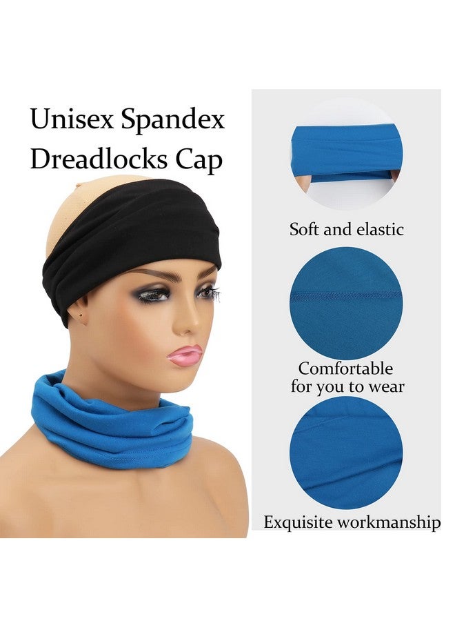 Messen 6 Packs Spandex Dreadlocks Tube Unisex Stretch Dreadlocks Band Open End Elastic Hair Cover - Image 4