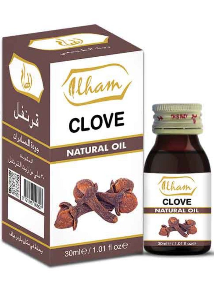إلهام زيت القرنفل الطبيعي 30 مل