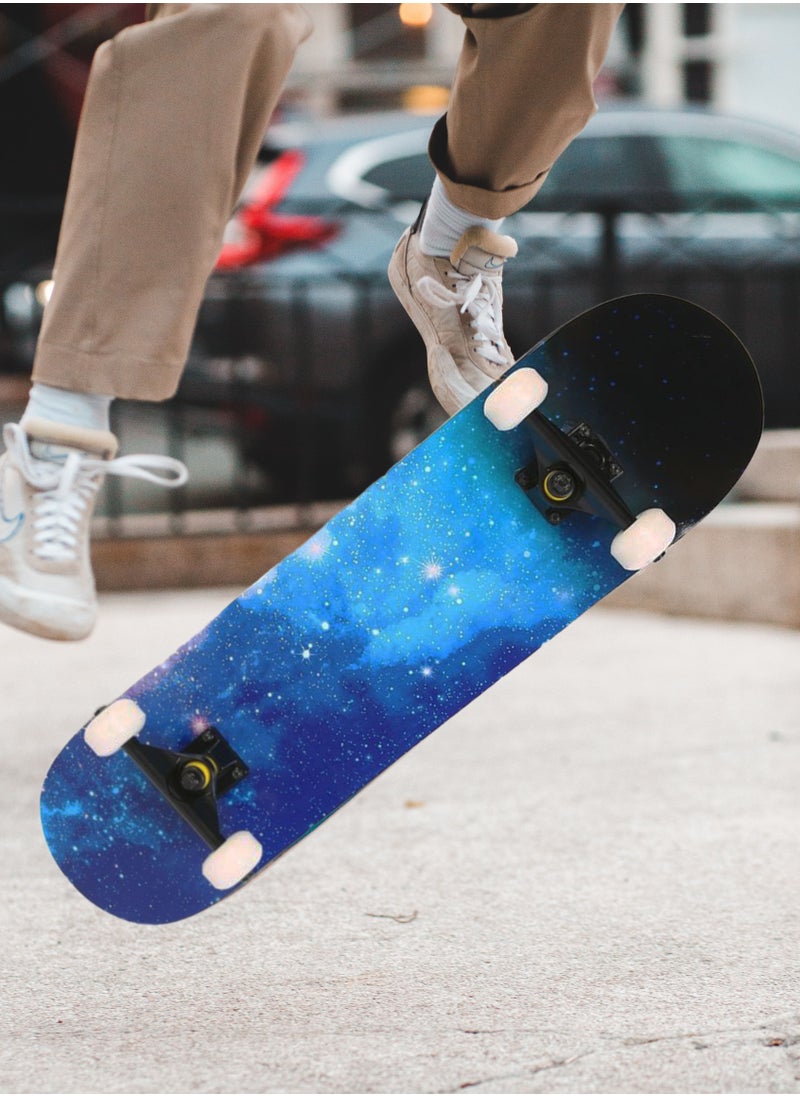 Urise Skateboard 7 Layer Wooden for Professional and Beginners, Skateboard for Adults Boys and Girls (80cm * 20cm)  - Image 5
