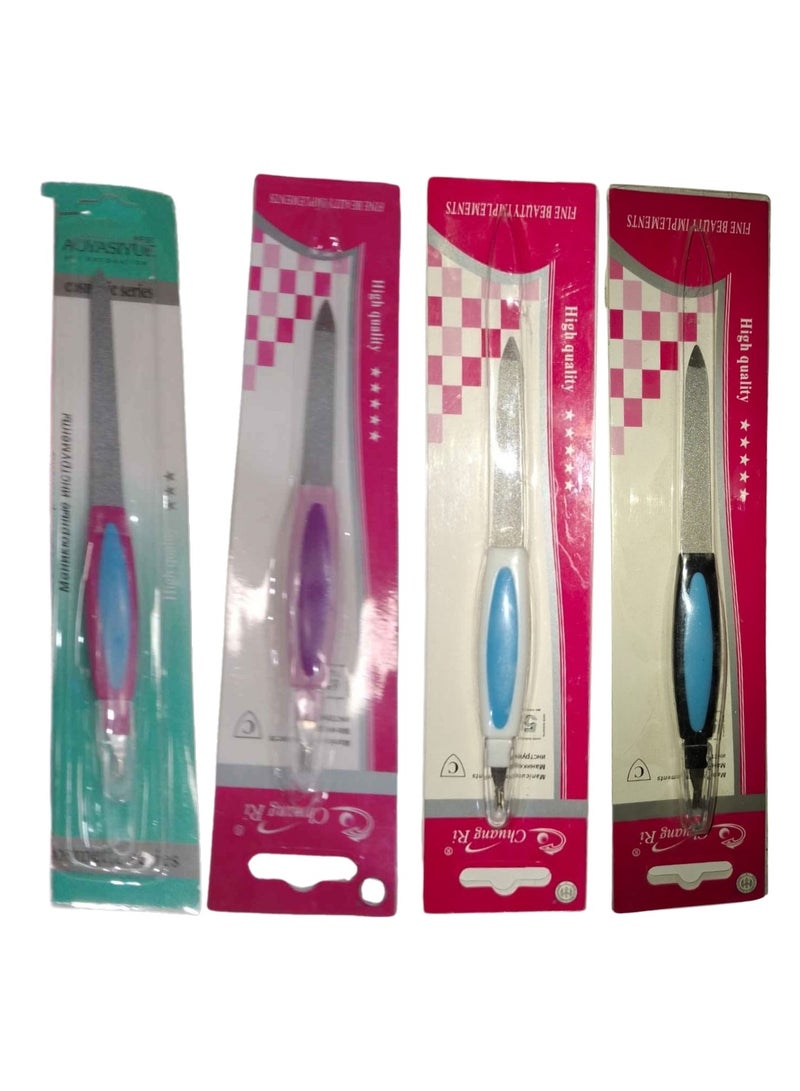 مبرد أظافر معدني احترافي – أداة عناية وتجميل الأظافر - Image 2