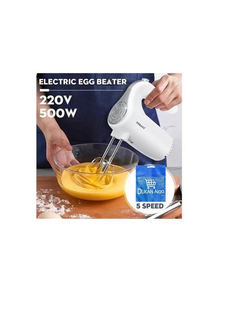 سوكاني Sokany Egg Beater  956- 500W + Gift Bag Dukan Alaa  - Image 2