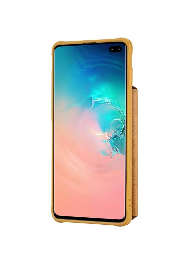 Zaboon Case For Galaxy S10 Plus Zipper Shockproof Protective Case with Card Slots & Bracket & Photo Holder & Wallet Function - Image 3