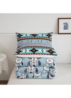 Erosebridal Erosebridal Western Boho Duvet Insert Full, Highland Cow Dream Catcher Comforter Set Southwestern Bedding Set, Ethnic Tribal Arrow Aztec Bed Quilt Retro Vintage Exotic Bull Cattle Bohemian Decor  - Image 5