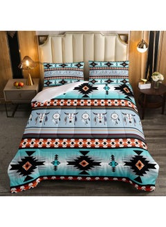 Erosebridal Erosebridal Western Boho Duvet Insert Full, Highland Cow Dream Catcher Comforter Set Southwestern Bedding Set, Ethnic Tribal Arrow Aztec Bed Quilt Retro Vintage Exotic Bull Cattle Bohemian Decor  - Image 2