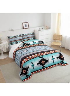Erosebridal Erosebridal Western Boho Duvet Insert Full, Highland Cow Dream Catcher Comforter Set Southwestern Bedding Set, Ethnic Tribal Arrow Aztec Bed Quilt Retro Vintage Exotic Bull Cattle Bohemian Decor  - Image 4