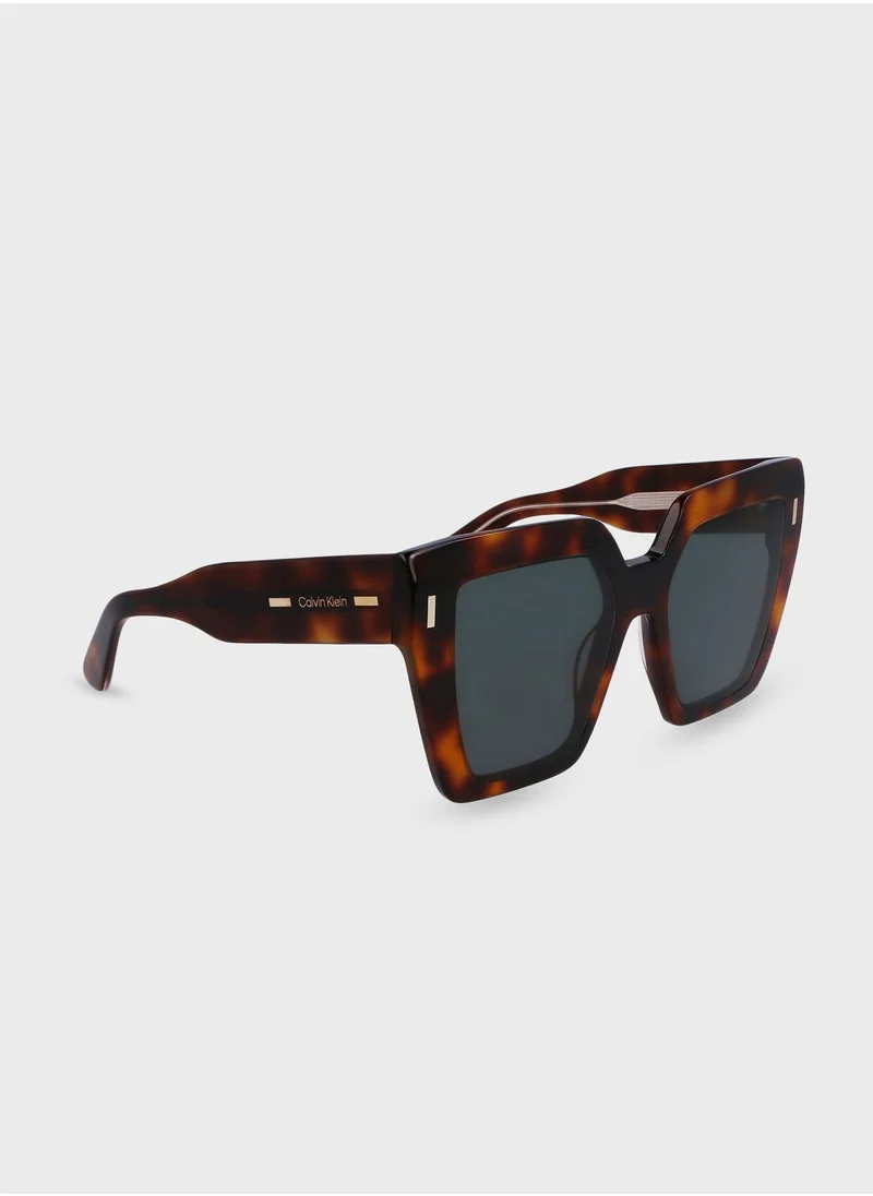 CALVIN KLEIN Oversized Sunglasses