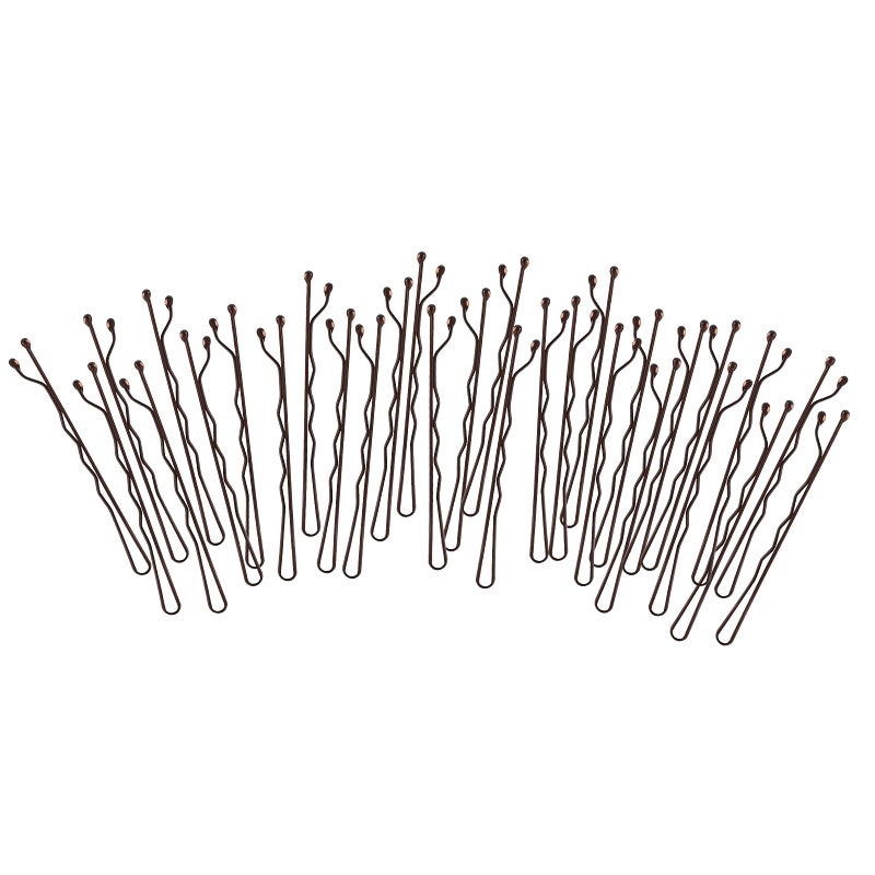 Laicky Bobby Pins, 200Count Brown Hair Pins Hairpins with Box for Women Lady Girls Kids Hair Pin Invisible Wave Hairgrip Barrette Hairclip Bulk Hair Accessories (Brown,2.2 Inch) - Image 4