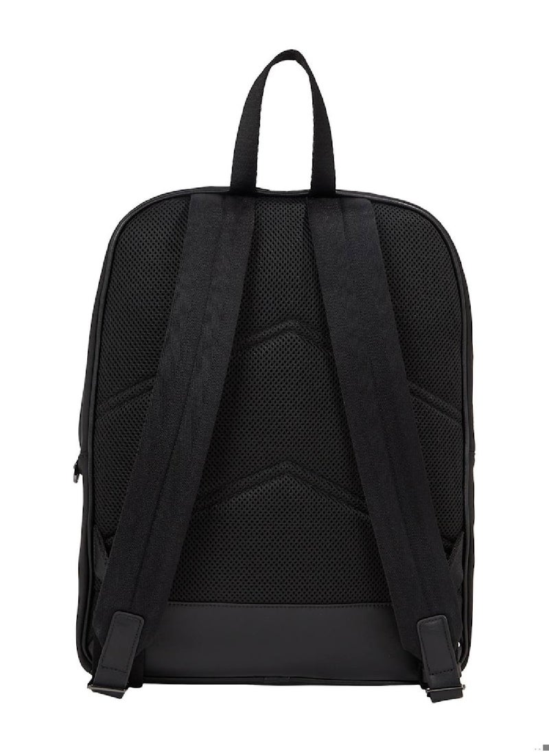 CALVIN KLEIN Men's CK Essential Nylon Round Backpack - Polyester, Black  - Image 2