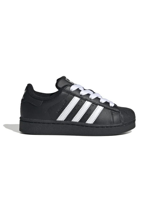 اديداس اوريجينالز adidas SUPERSTAR II C Black Originals Men Shoes