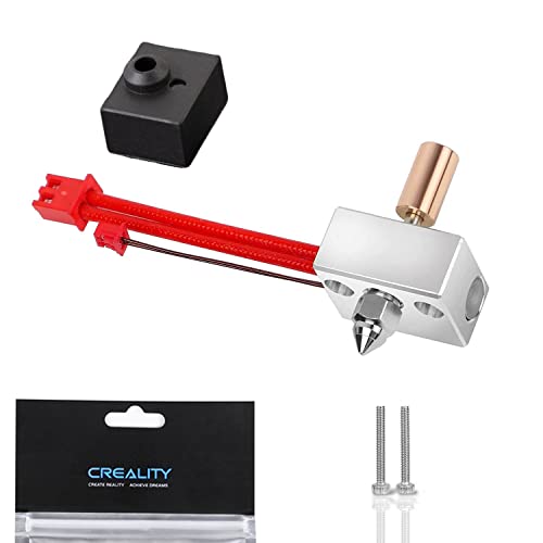Lokkr Creality Original Sprite Extruder Pro Heating Block Kit, High Temperature 300℃ Titanium Heatbreak Plated Copper Nozzle, Compatible with Ender-3S1/Ender-3S1 Pro/Plus, CR-10 Smart Pro 3D Printer - Image 1