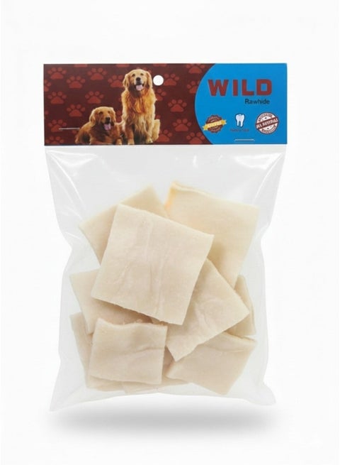 مضغ للكلاب التي تمضغ بقوة | رقائق كالسيوم طبيعية بالكامل | يقلل من تراكم البلاك والجير | علاج لصحة الأسنان (7 قطع)