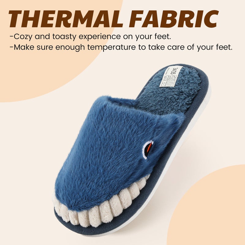 Lucky Kids Cartoon Slippers for Kids, Funny Animal House Shoes with Non-Slip Sole, Cozy Plush Indoor Comfort Footwear for Boys and Girls - Image 2