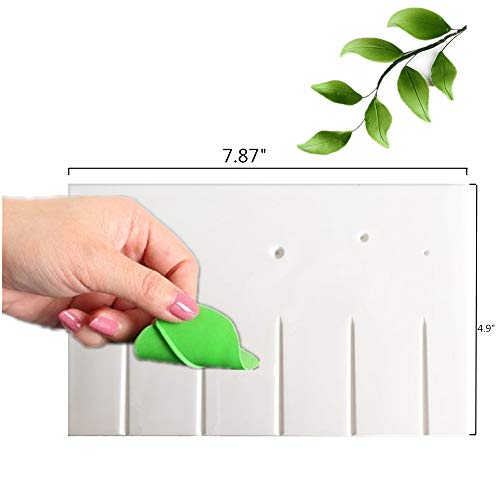 Colorkitchenware Gum Paste Flowers and Leaves Fondant Tools Kit-4set Gumpaste Flower Cutter 4set Fondant Flower Silicone Molds 1 Veining Board 1 Foam Pad 7 Modelling Tools 4 Ball Tools 1 Rolling Pin - Image 4
