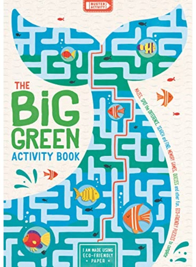 The Big Green Activity Book: Mazes, Spot the Difference, Search and Find, Memory Games, Quizzes and 