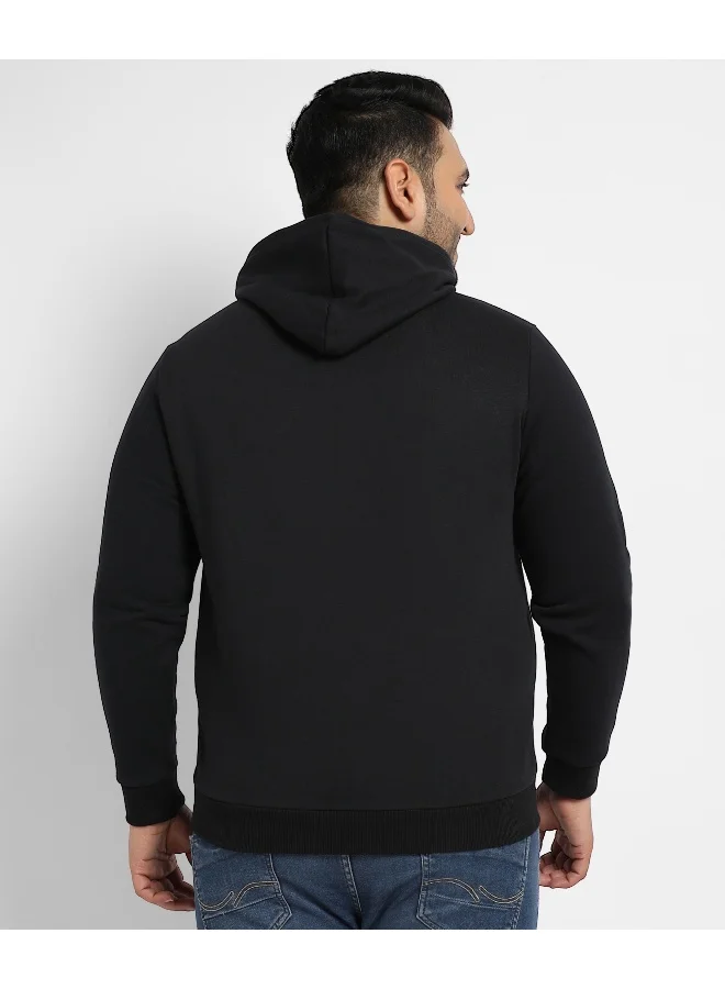 Instafab Plus Instafab Plus Men's Jet Black Dare To Be Different Hoodie