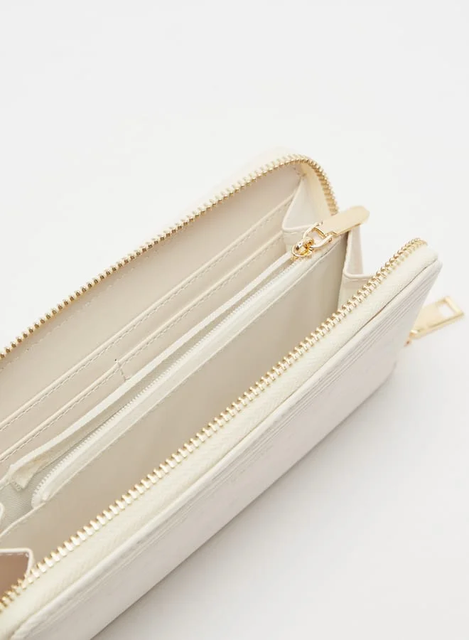Celeste Women Textured Zip Around Wallet