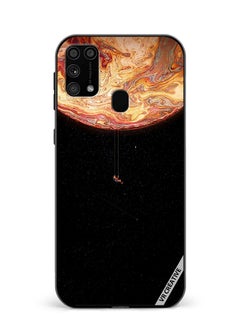VR CREATIVE Protective Case Cover For Samsung Galaxy M31/M31 Prime Black Galaxy Design Multicolour  - Image 1