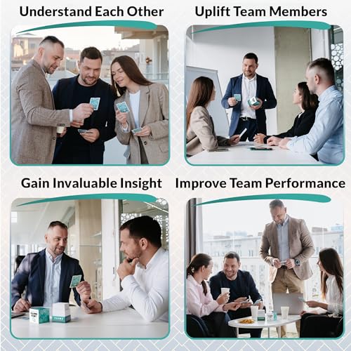 TALKING POINT CARDS 200 Conversation Cards for Teams - Meaningful Questions That Help Team Members Understand Each Other - Team Building Conversation Starter Card Game for Work - Office Icebreaker Conversation Card - Image 5