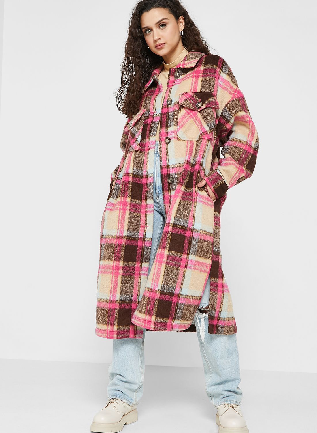 Karen Millen Pocket Detail Jacket for Women | Best Price Qatar