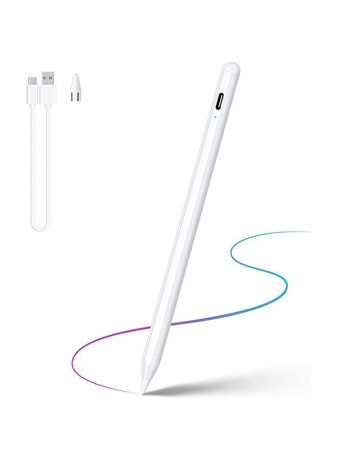 Touch Screen Stylus Pen For Android And Ios Tablets/phones, Rechargeable Stylist Pen Compatible With Apple Iphone/ipad/phone Tablets - Image 1