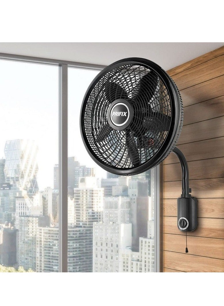 بريفيكس مروحة حائط برفكس جامبو اسودWFJ210 - Image 2