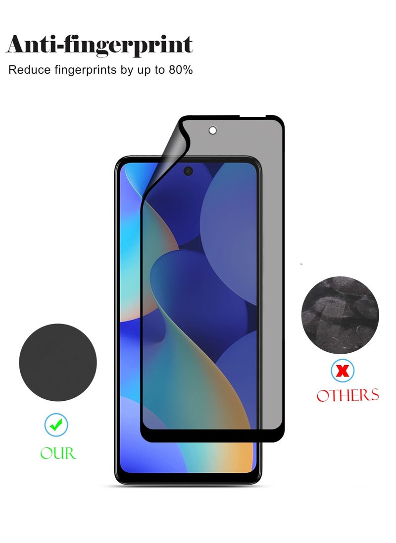 Techie Techie Full Cover Explosion-Proof Matte Ceramic Privacy Film Screen Protector for Tecno Spark 10 Pro  - Image 3