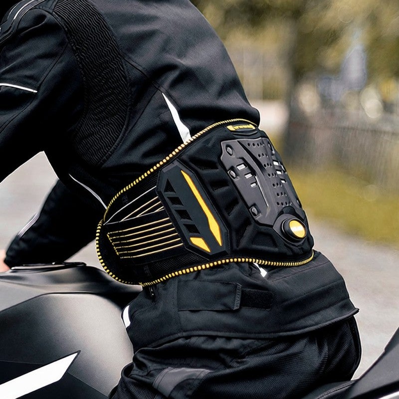 Sulaite Motorcycle Waist Belt Riding Guard Belt Back Brace Sports Gear - Image 5