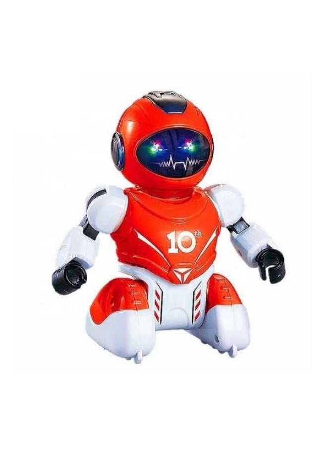 Generic - روبوت ذكي يعمل بالتحكم عن بعد (SoccerBot) مع موسيقى وضوء ورقص لكرة القدم وقابل لإعادة الشحن عبر USB للأطفال - Image 1