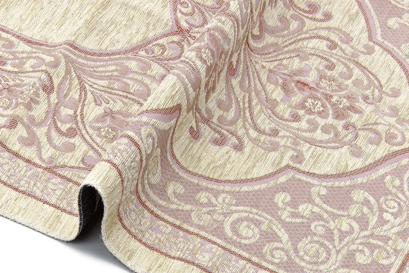 ايهفان اونلاين New Chenille Luxury Prayer Rug with Mihrab Dried Rose