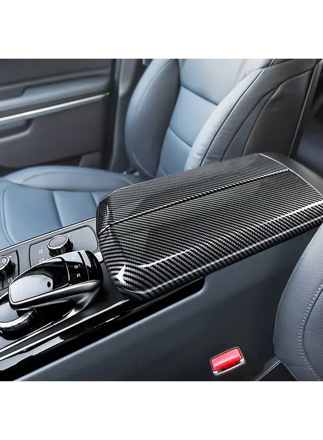 Carbon Fiber Car Console Cover for GLE GLS ML GL 2012 to 2019 - Image 4